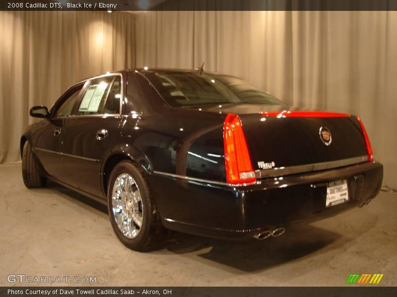 Black Ice / Ebony 2008 Cadillac DTS