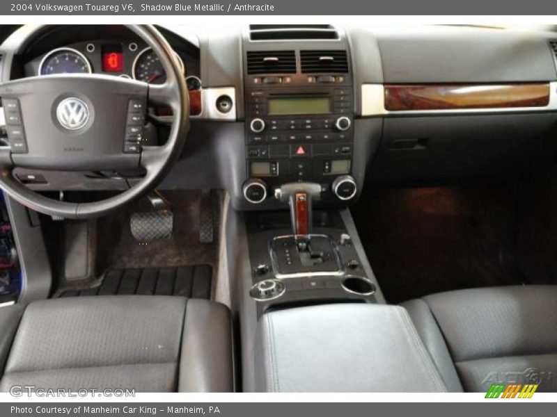 Shadow Blue Metallic / Anthracite 2004 Volkswagen Touareg V6