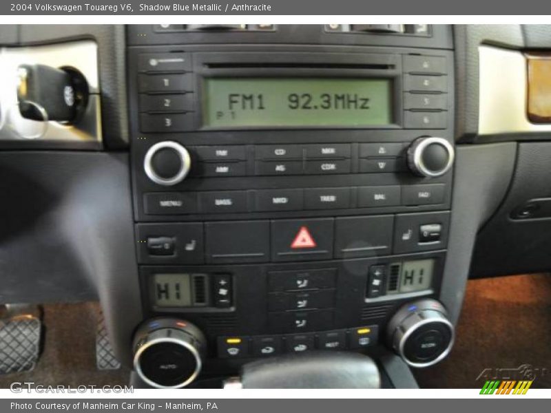 Shadow Blue Metallic / Anthracite 2004 Volkswagen Touareg V6
