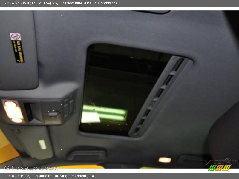 Shadow Blue Metallic / Anthracite 2004 Volkswagen Touareg V6