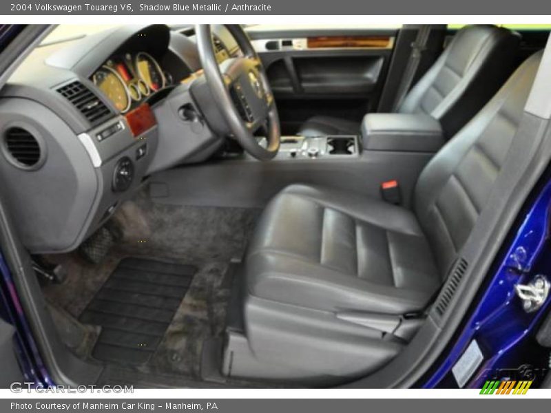 Shadow Blue Metallic / Anthracite 2004 Volkswagen Touareg V6