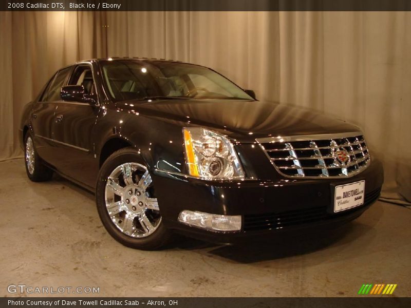 Black Ice / Ebony 2008 Cadillac DTS