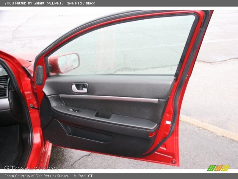 Rave Red / Black 2008 Mitsubishi Galant RALLIART