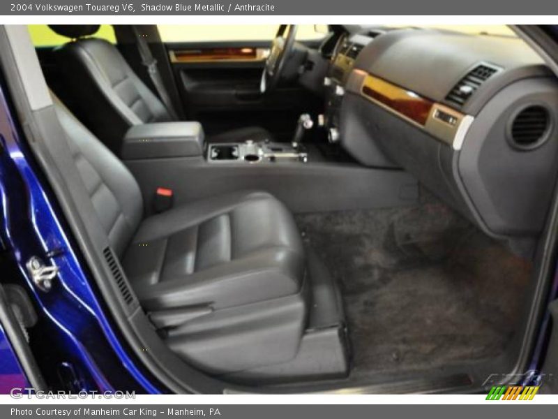 Shadow Blue Metallic / Anthracite 2004 Volkswagen Touareg V6