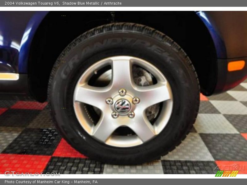 Shadow Blue Metallic / Anthracite 2004 Volkswagen Touareg V6