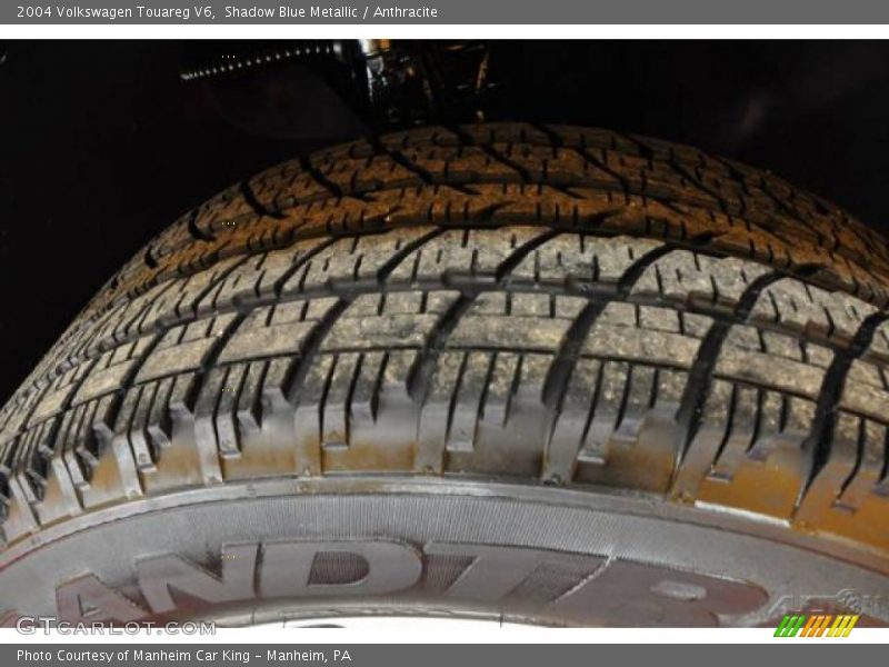 Shadow Blue Metallic / Anthracite 2004 Volkswagen Touareg V6