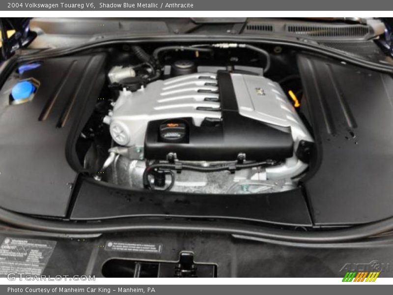 Shadow Blue Metallic / Anthracite 2004 Volkswagen Touareg V6