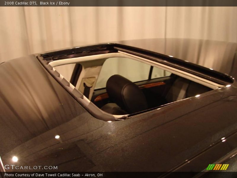 Black Ice / Ebony 2008 Cadillac DTS