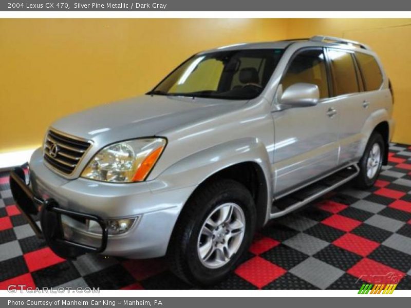 Silver Pine Metallic / Dark Gray 2004 Lexus GX 470
