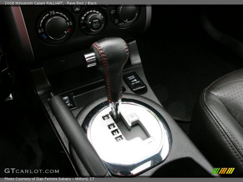 Rave Red / Black 2008 Mitsubishi Galant RALLIART