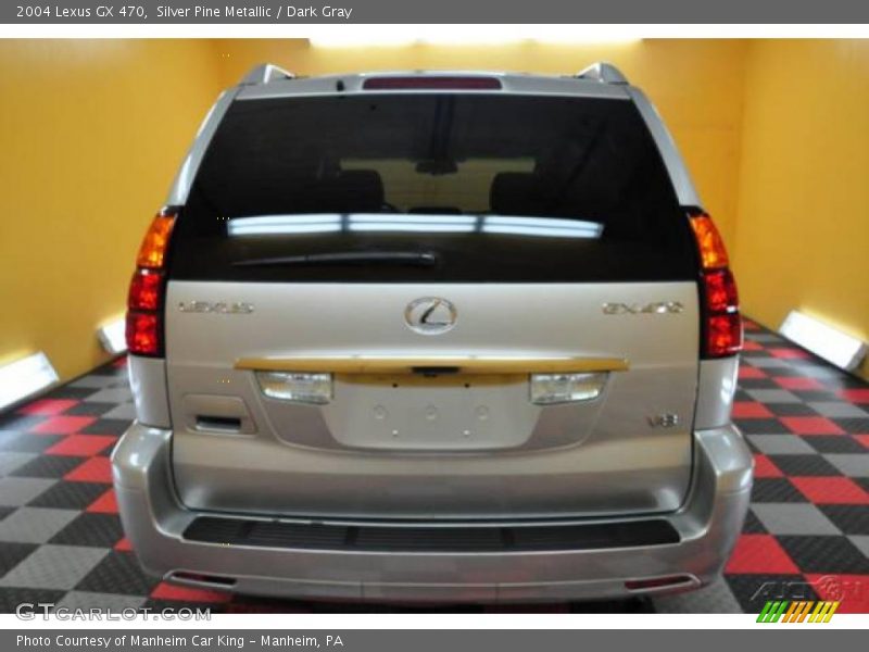 Silver Pine Metallic / Dark Gray 2004 Lexus GX 470