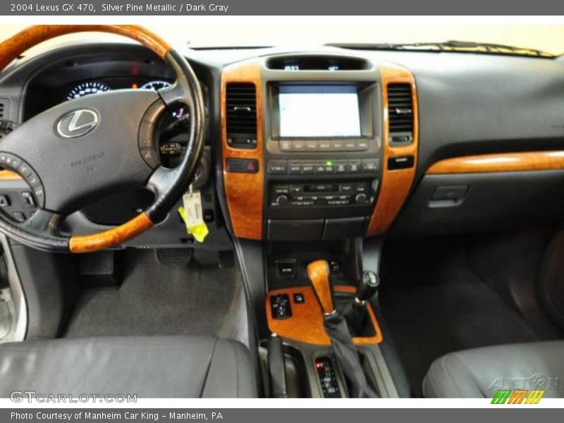 Silver Pine Metallic / Dark Gray 2004 Lexus GX 470