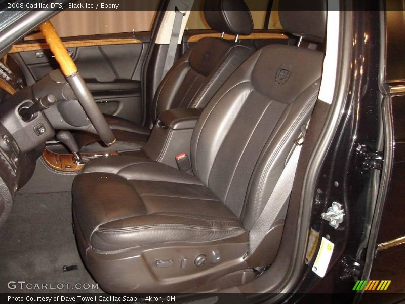 Black Ice / Ebony 2008 Cadillac DTS