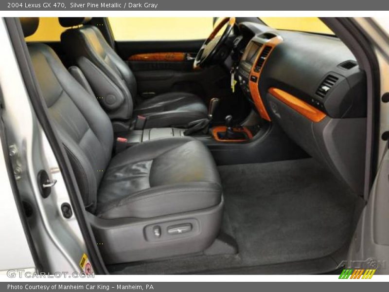 Silver Pine Metallic / Dark Gray 2004 Lexus GX 470