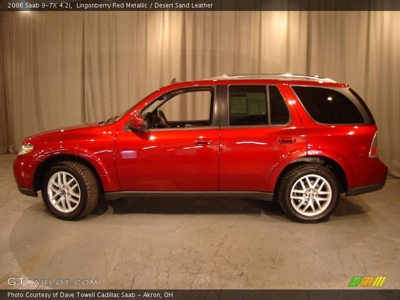 Lingonberry Red Metallic / Desert Sand Leather 2006 Saab 9-7X 4.2i