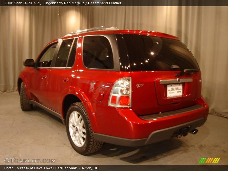 Lingonberry Red Metallic / Desert Sand Leather 2006 Saab 9-7X 4.2i