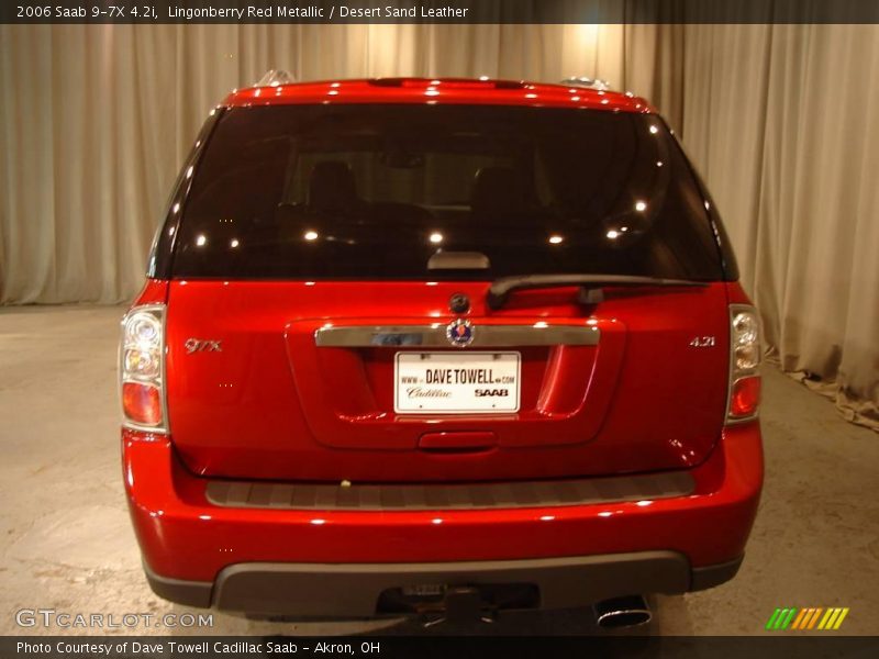 Lingonberry Red Metallic / Desert Sand Leather 2006 Saab 9-7X 4.2i