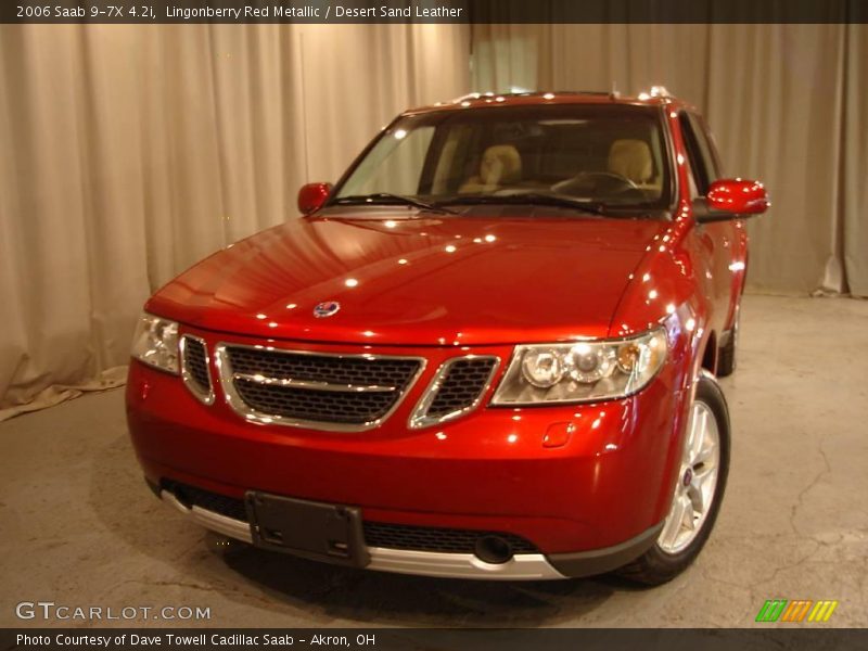 Lingonberry Red Metallic / Desert Sand Leather 2006 Saab 9-7X 4.2i