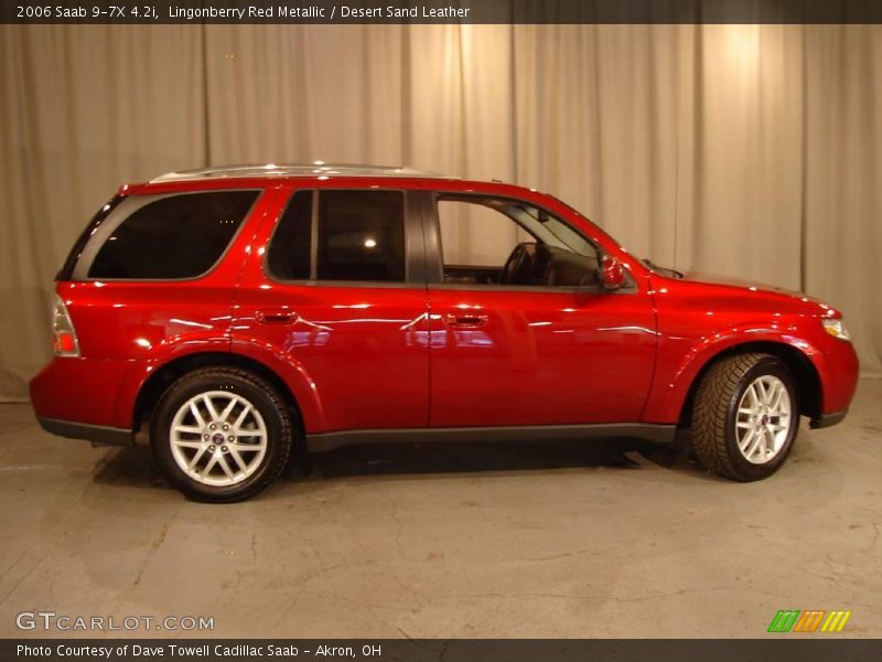 Lingonberry Red Metallic / Desert Sand Leather 2006 Saab 9-7X 4.2i