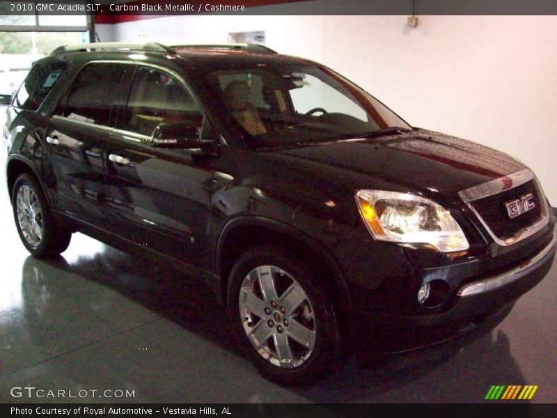 Carbon Black Metallic / Cashmere 2010 GMC Acadia SLT