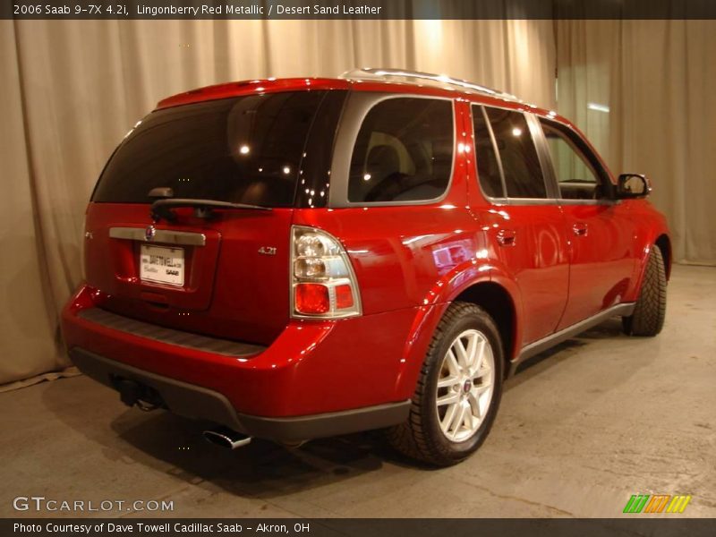 Lingonberry Red Metallic / Desert Sand Leather 2006 Saab 9-7X 4.2i