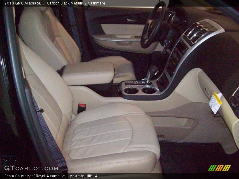 Carbon Black Metallic / Cashmere 2010 GMC Acadia SLT