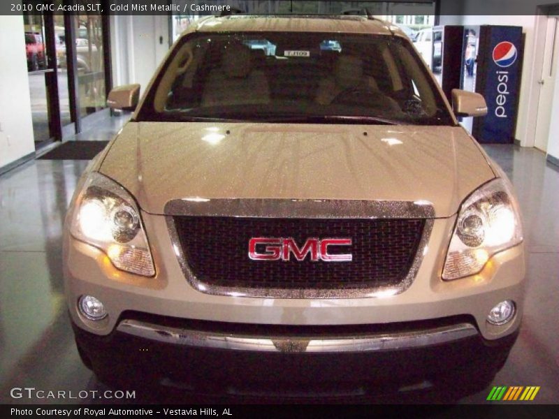 Gold Mist Metallic / Cashmere 2010 GMC Acadia SLT
