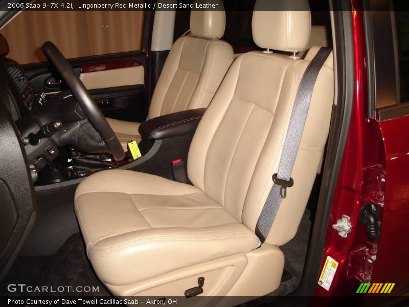 Lingonberry Red Metallic / Desert Sand Leather 2006 Saab 9-7X 4.2i
