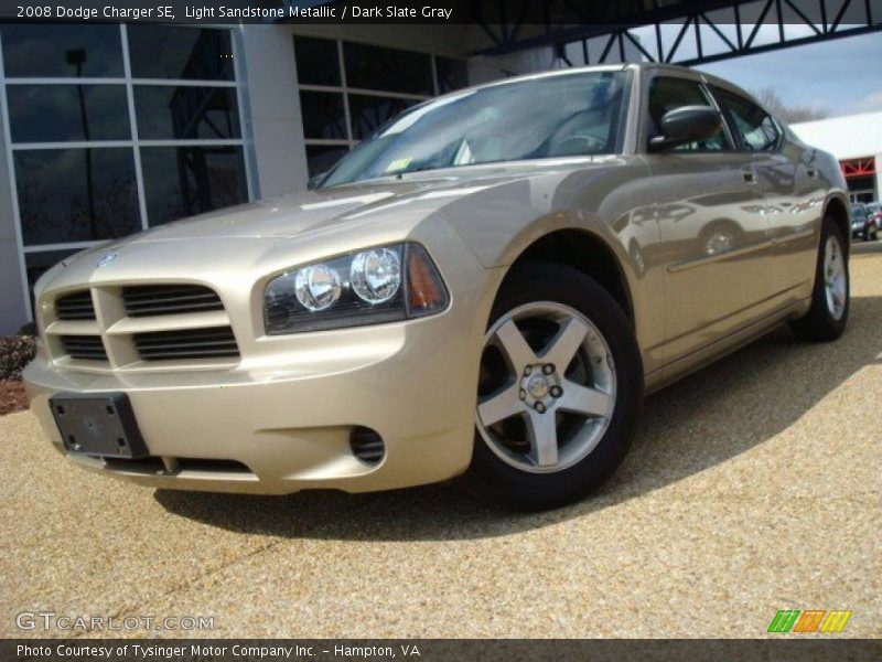Light Sandstone Metallic / Dark Slate Gray 2008 Dodge Charger SE