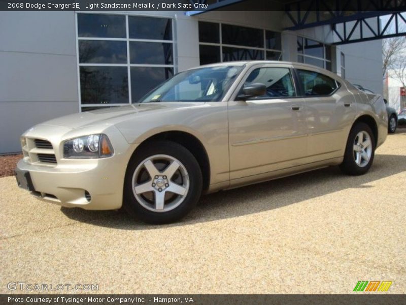 Light Sandstone Metallic / Dark Slate Gray 2008 Dodge Charger SE