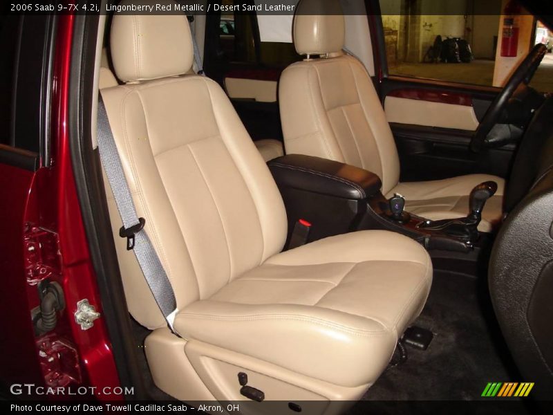 Lingonberry Red Metallic / Desert Sand Leather 2006 Saab 9-7X 4.2i