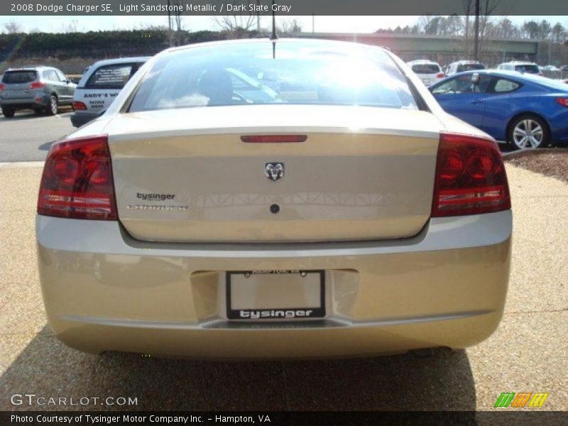 Light Sandstone Metallic / Dark Slate Gray 2008 Dodge Charger SE