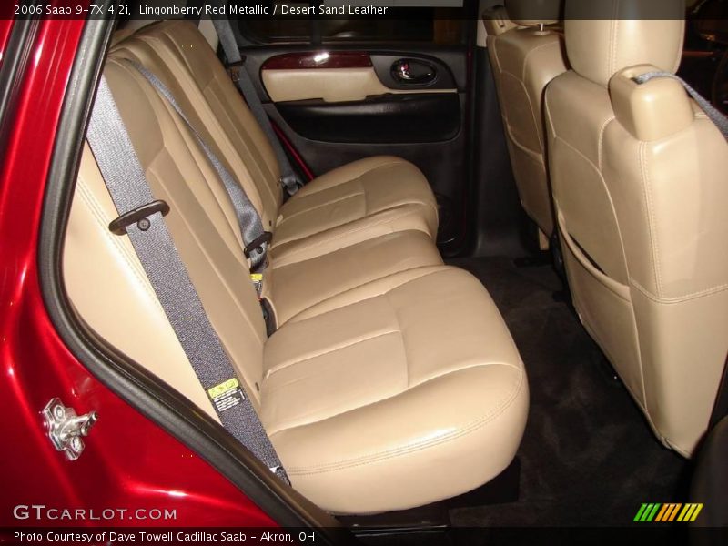 Lingonberry Red Metallic / Desert Sand Leather 2006 Saab 9-7X 4.2i