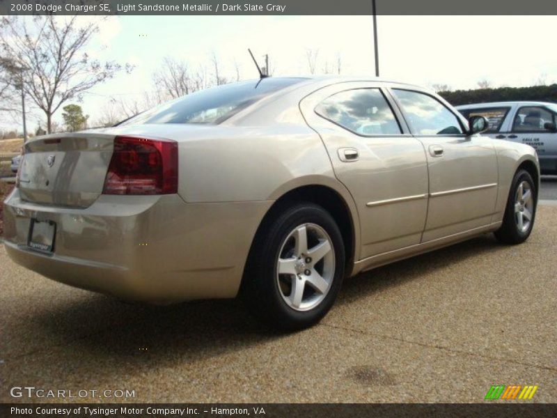 Light Sandstone Metallic / Dark Slate Gray 2008 Dodge Charger SE