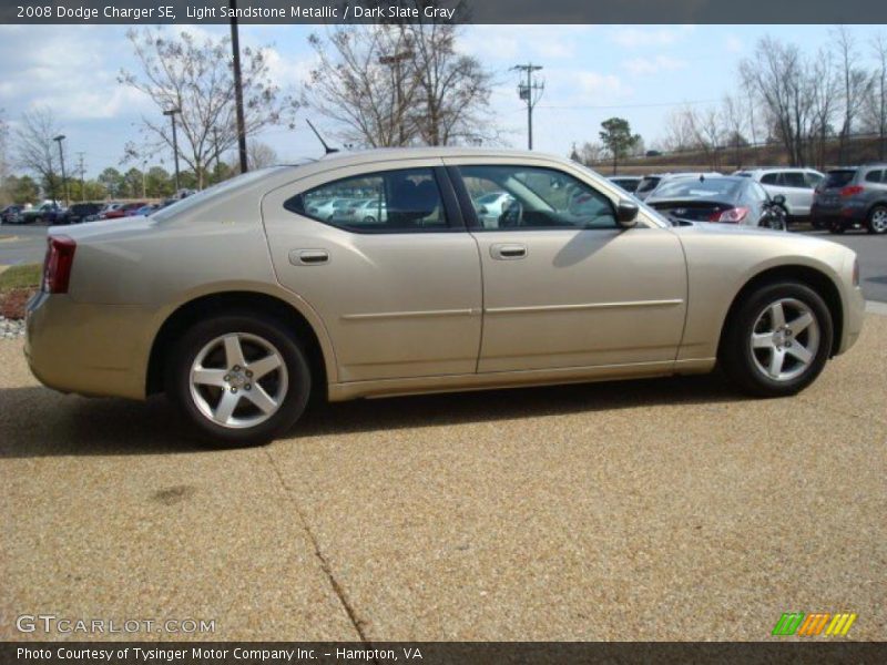 Light Sandstone Metallic / Dark Slate Gray 2008 Dodge Charger SE