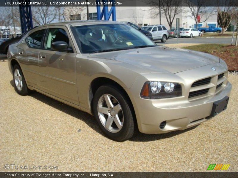 Light Sandstone Metallic / Dark Slate Gray 2008 Dodge Charger SE