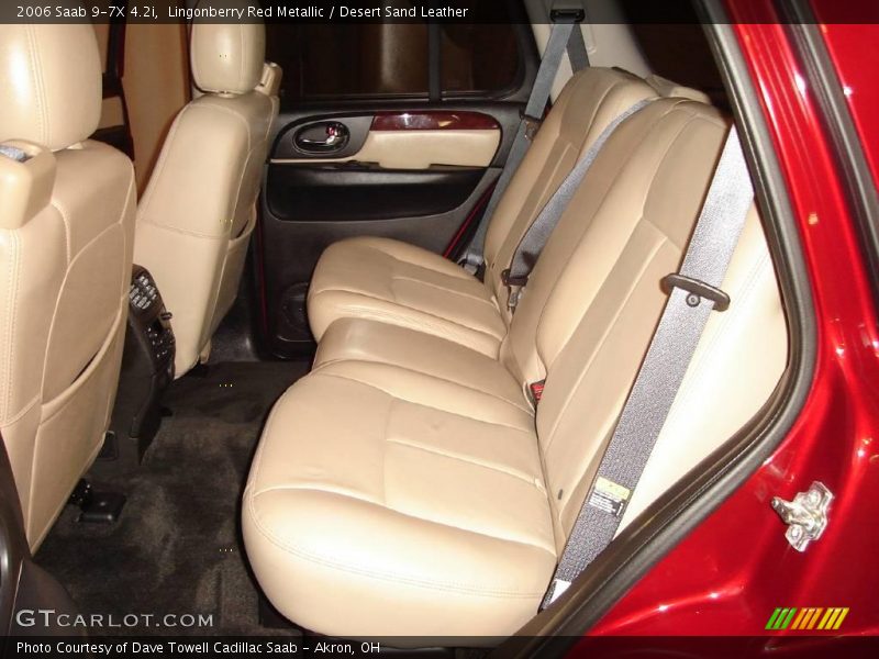 Lingonberry Red Metallic / Desert Sand Leather 2006 Saab 9-7X 4.2i