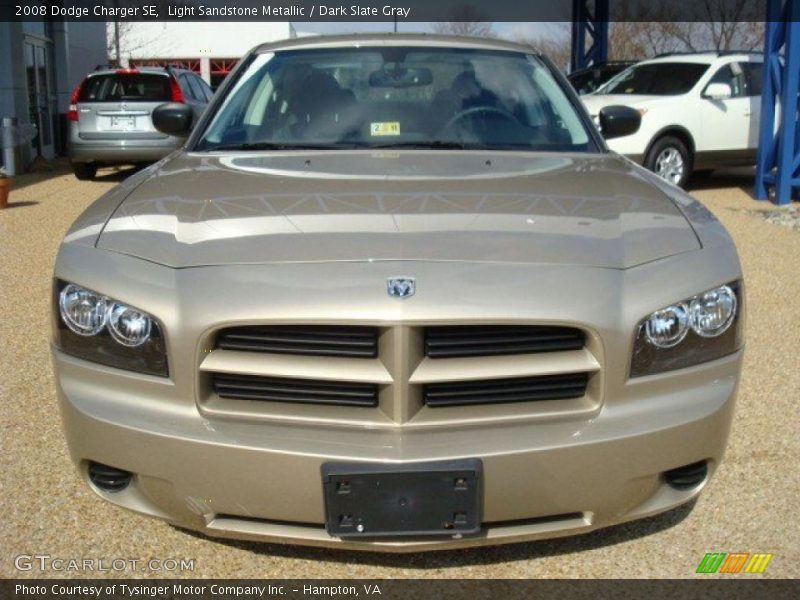 Light Sandstone Metallic / Dark Slate Gray 2008 Dodge Charger SE
