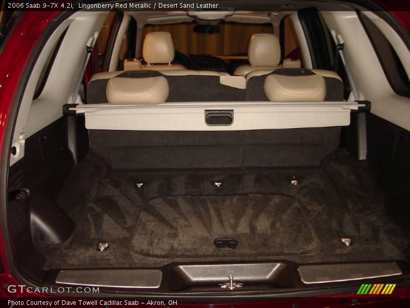 Lingonberry Red Metallic / Desert Sand Leather 2006 Saab 9-7X 4.2i