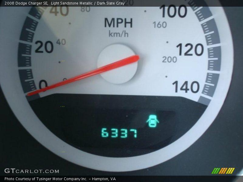 Light Sandstone Metallic / Dark Slate Gray 2008 Dodge Charger SE