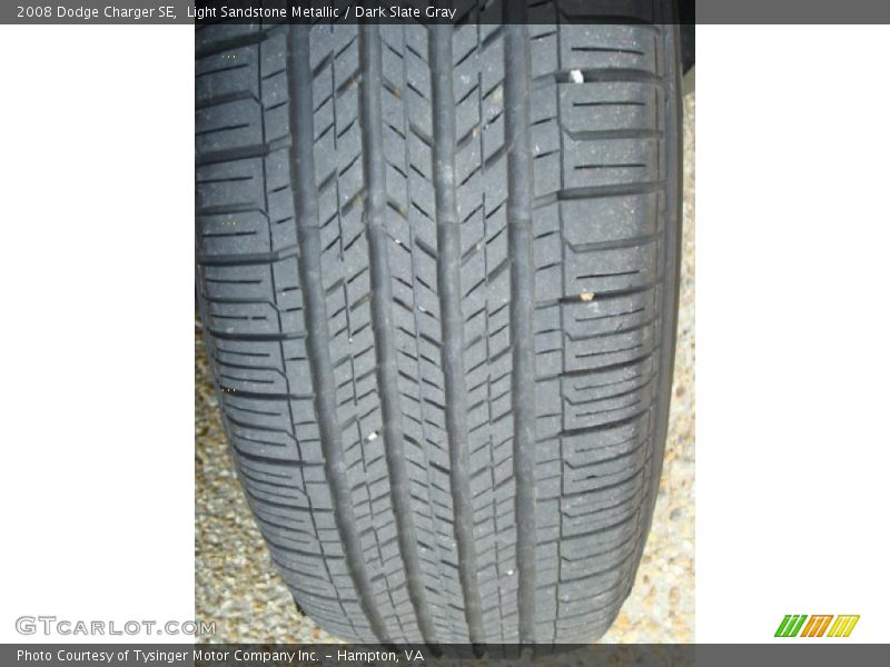 Light Sandstone Metallic / Dark Slate Gray 2008 Dodge Charger SE