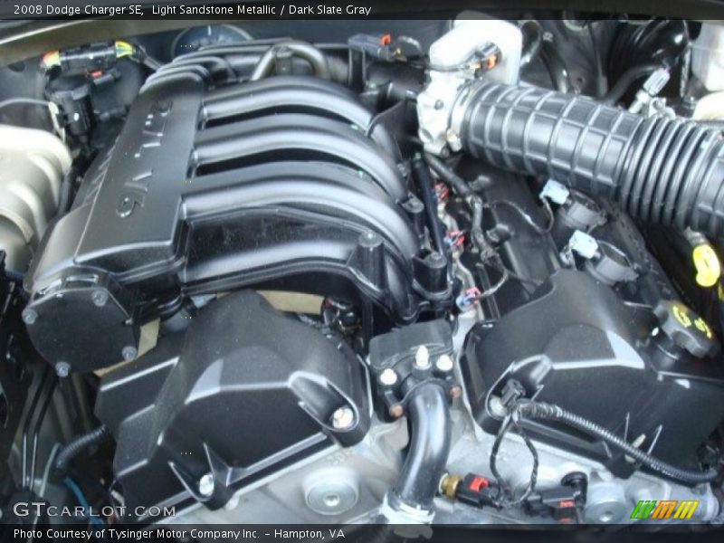 Light Sandstone Metallic / Dark Slate Gray 2008 Dodge Charger SE