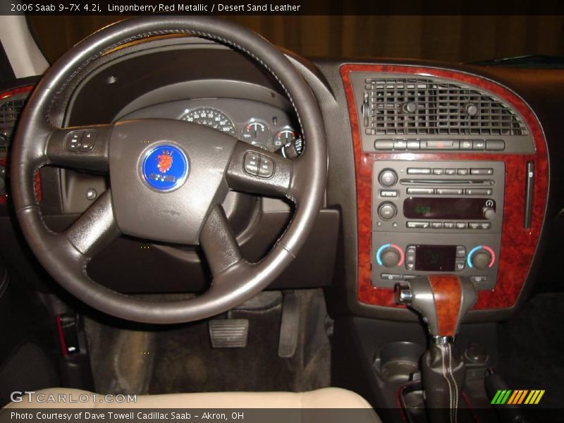 Lingonberry Red Metallic / Desert Sand Leather 2006 Saab 9-7X 4.2i