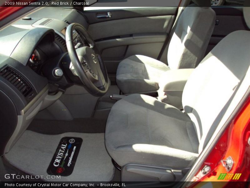 Red Brick / Charcoal 2009 Nissan Sentra 2.0