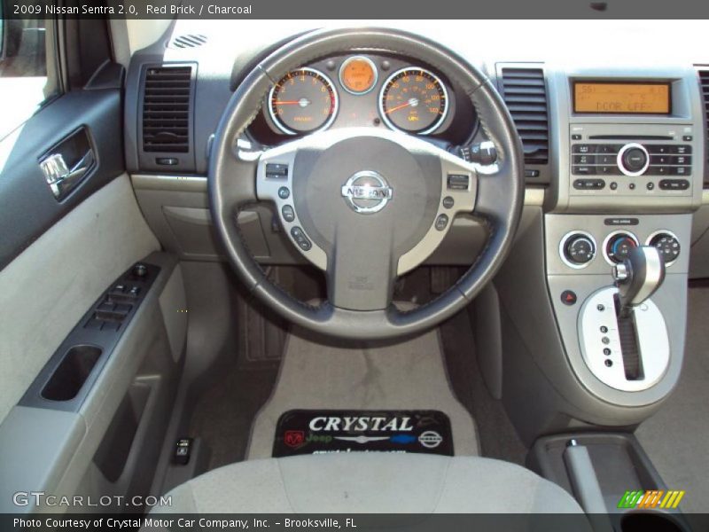 Red Brick / Charcoal 2009 Nissan Sentra 2.0