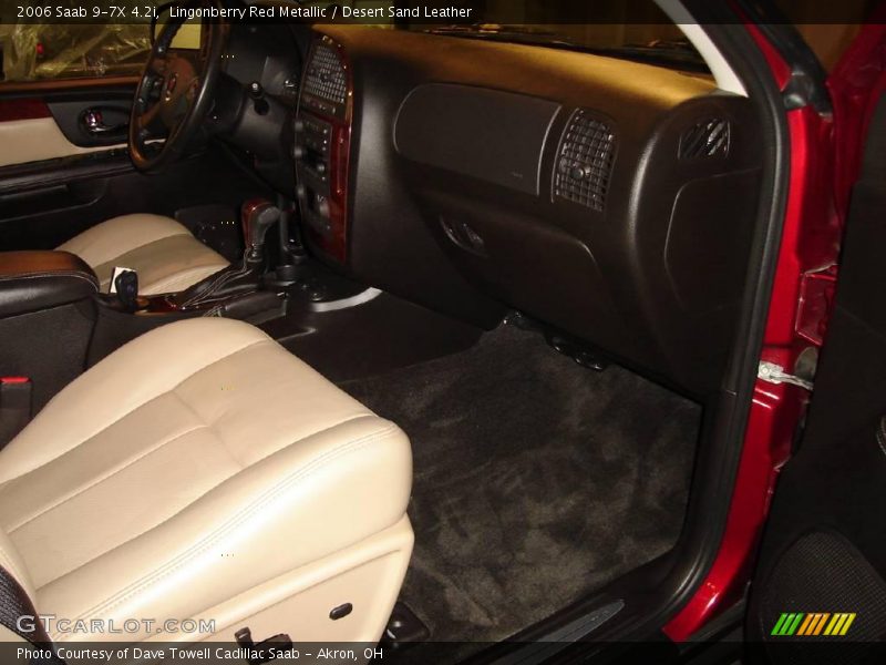 Lingonberry Red Metallic / Desert Sand Leather 2006 Saab 9-7X 4.2i