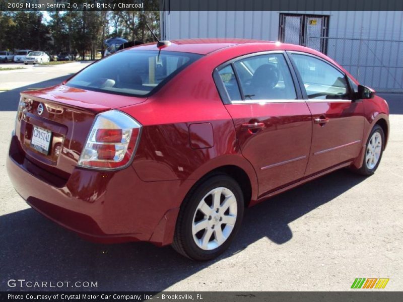 Red Brick / Charcoal 2009 Nissan Sentra 2.0