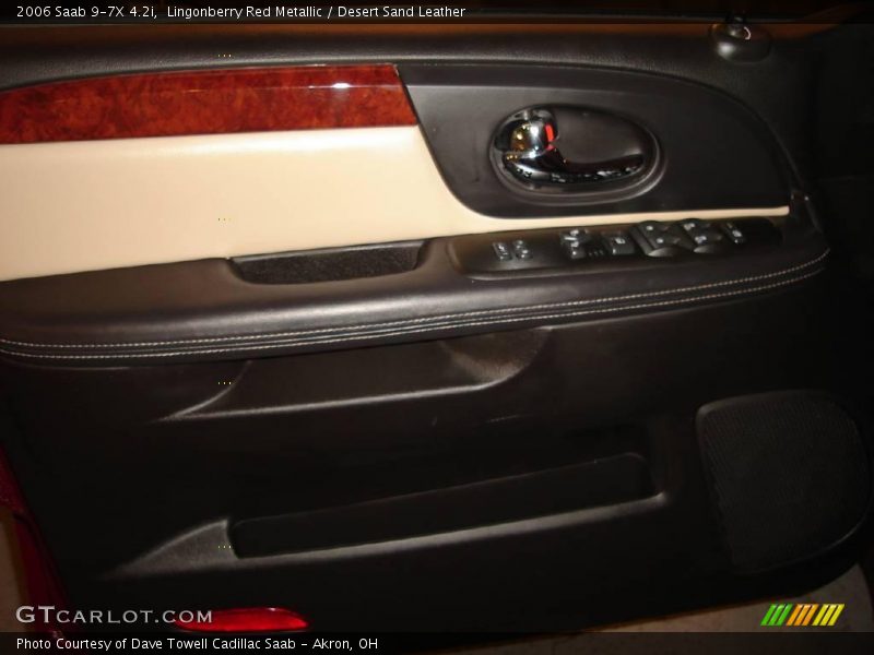 Lingonberry Red Metallic / Desert Sand Leather 2006 Saab 9-7X 4.2i