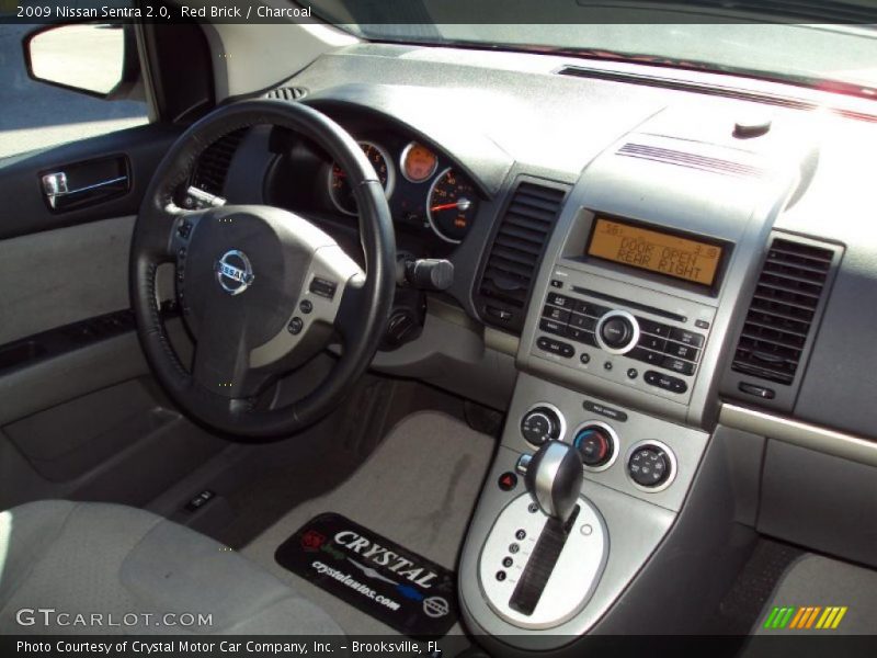 Red Brick / Charcoal 2009 Nissan Sentra 2.0
