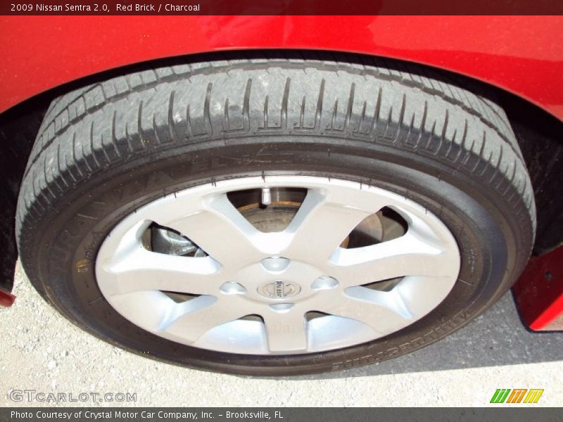 Red Brick / Charcoal 2009 Nissan Sentra 2.0